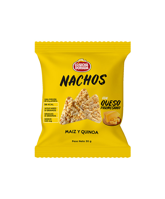 Nachos de Maíz y Quinoa