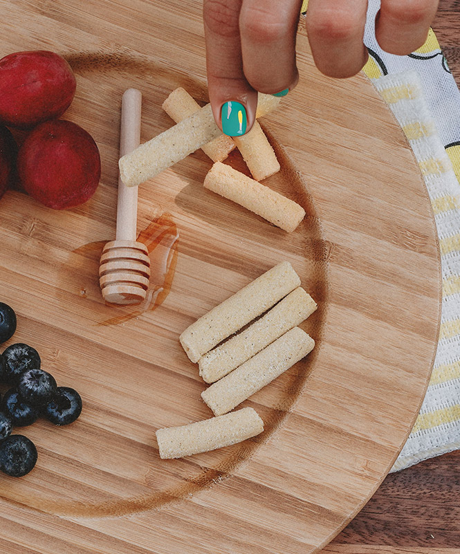 picnic palitos de queso con frutas
