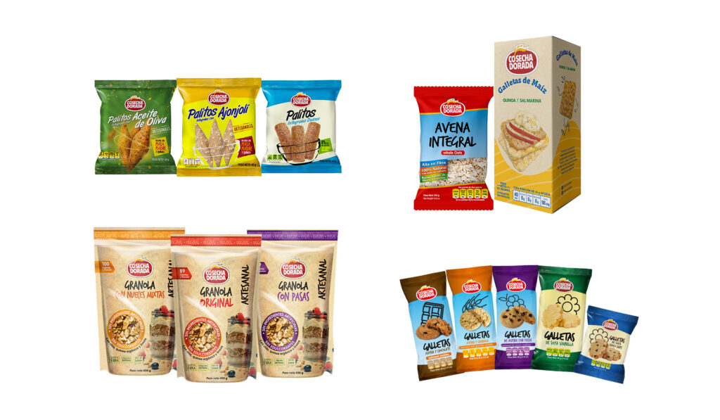 Galletas y snacks sin lácteos y veganos